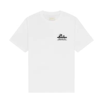 Pre-owned Aimé Leon Dore Unisphere Short-sleeve Tee 'bright White' | Men's Size Xl