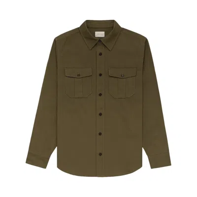 Pre-owned Aimé Leon Dore Utility Shirt 'laurel Oak' | Green | Men's Size M