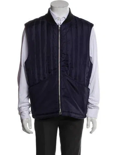 Pre-owned Aimé Leon Dore Vest In Blue