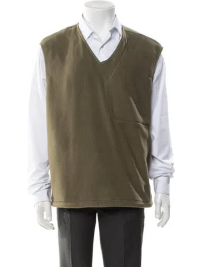 Pre-owned Aimé Leon Dore Vest In Green