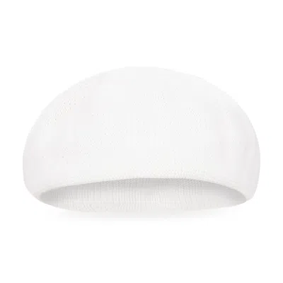 Aimé Leon Dore White Basketweave Beret