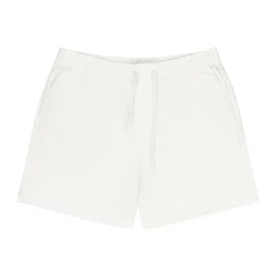 Aimé Leon Dore White Garment Dyed Drawstring Chino Shorts