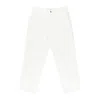 Aimé Leon Dore White Garment Dyed Straight Fit Pants In White