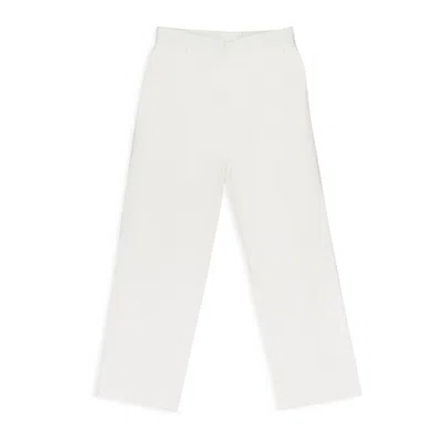 Aimé Leon Dore White Ss23 Linen Leisure Pants