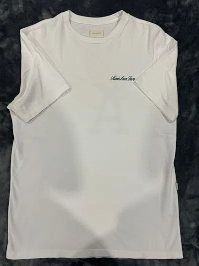 Pre-owned Aimé Leon Dore White T-shirt