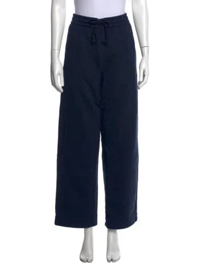 Pre-owned Aimé Leon Dore Wide Leg Pants In Blue