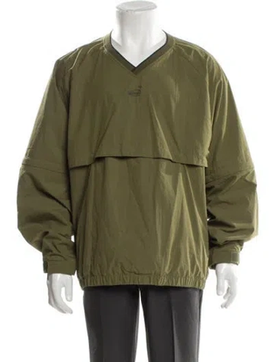 Pre-owned Aimé Leon Dore Windbreaker In Green