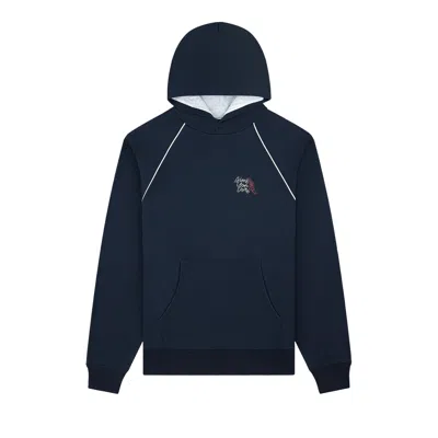 Pre-owned Aimé Leon Dore Wingfoot Track Hoodie 'navy Blazer' | Blue | Men's Size Xs