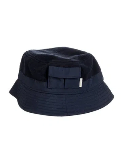 Pre-owned Aimé Leon Dore Winter Bucket Hat In Blue