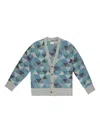 Aimé Leon Dore Wool Cardigan In Blue