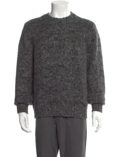 Pre-owned Aimé Leon Dore Wool Crew Neck Pullover In Gray