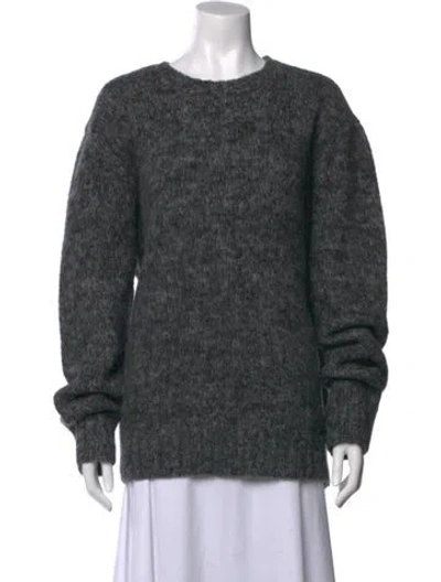 Pre-owned Aimé Leon Dore Wool Crew Neck Sweater In Gray