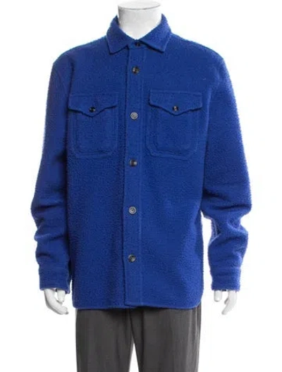 Pre-owned Aimé Leon Dore Wool Denim Jacket In Blue