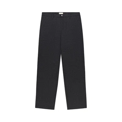 Pre-owned Aimé Leon Dore Wool Double Knee Trouser 'charcoal Melange' | Black | Men's Size 36