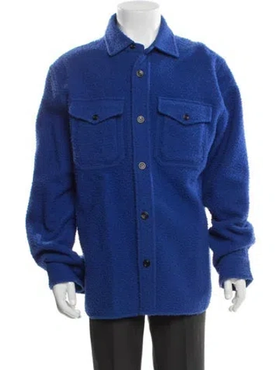 Pre-owned Aimé Leon Dore Wool Jacket In Blue