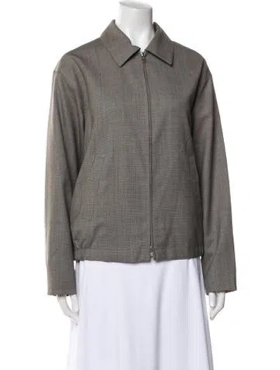 Pre-owned Aimé Leon Dore Wool Jacket In Gray