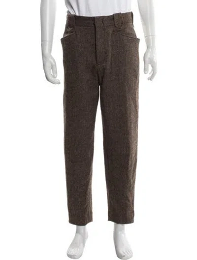 Pre-owned Aimé Leon Dore Wool Pants In Brown