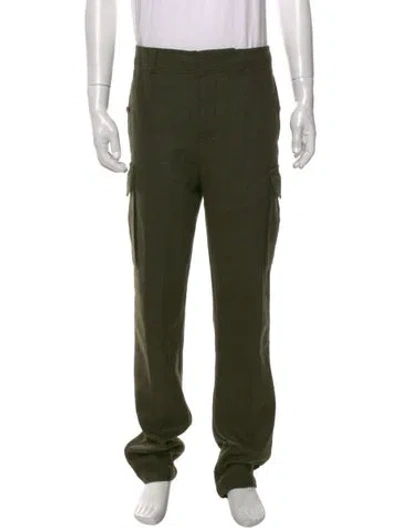 Pre-owned Aimé Leon Dore Wool Pants In Green
