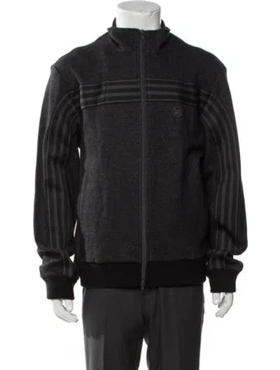 Pre-owned Aimé Leon Dore Wool Patterned Jacket In Grey