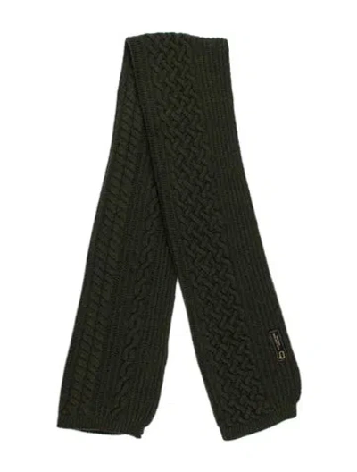 Pre-owned Aimé Leon Dore Wool Scarf In Green