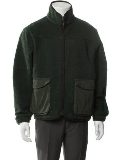 Pre-owned Aimé Leon Dore Wool Utility Jacket In Green