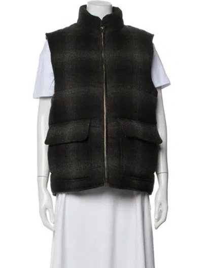Pre-owned Aimé Leon Dore Wool Vest In Black