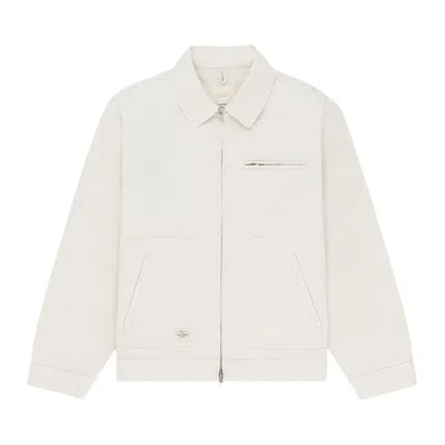 Pre-owned Aimé Leon Dore Workwear Jacket 'silver Birch' | Cream | Men's Size Xs In White