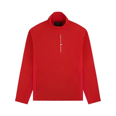 Pre-owned Aimé Leon Dore X New Balance 991 Performance Fleece Pullover 'aura Orange' | Men's Size S