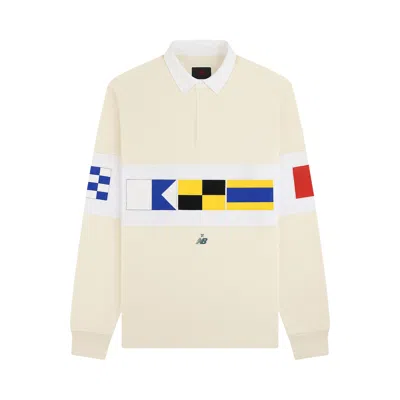 Pre-owned Aimé Leon Dore X New Balance 991 Signal Rugby 'pristine' | Cream | Men's Size Xxl In White