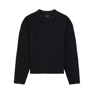 Pre-owned Aimé Leon Dore X New Balance 991 Signal Sweater 'jet Black' | Men's Size S