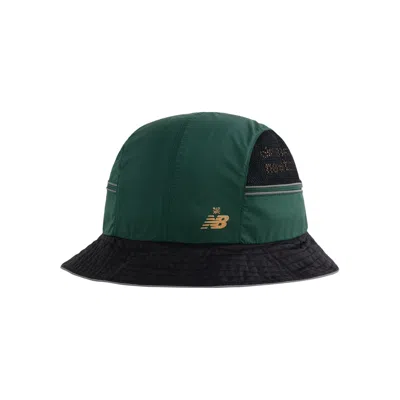 Pre-owned Aimé Leon Dore X New Balance Bucket Hat 'dark Green' | Men's Size Onesize