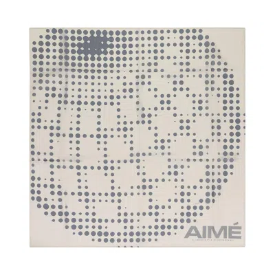 Pre-owned Aimé Leon Dore X New Balance Geo Print Bandana 'off-white' | Men's Size Onesize