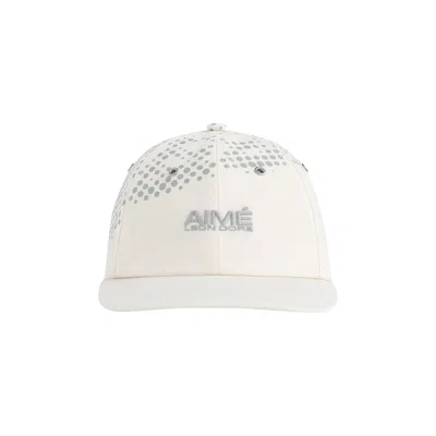 Pre-owned Aimé Leon Dore X New Balance Geo Print Sport Hat 'pristine' | Cream | Men's Size Onesize In White