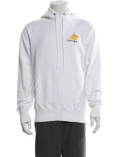 Pre-owned Aime Leon Dore X New Balance Graphic Print Crew Neck Hoodie In Neutral