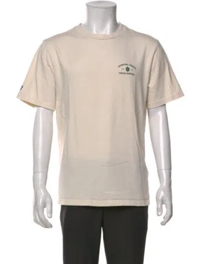 Pre-owned Aime Leon Dore X New Balance Graphic Print Crew Neck T-shirt In Neutral