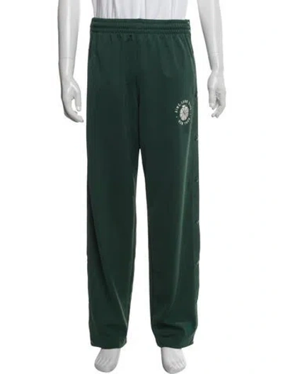 Pre-owned Aime Leon Dore X New Balance Graphic Print Lounge Bottoms In Green