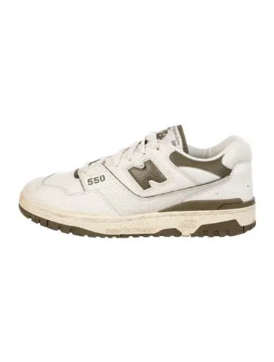Pre-owned Aime Leon Dore X New Balance Leather Athletic Sneakers In Multi