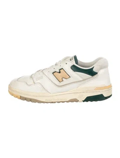 Pre-owned Aime Leon Dore X New Balance Leather Athletic Sneakers In Neutral