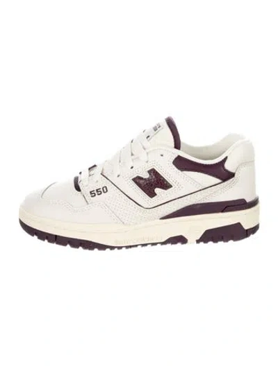 Pre-owned Aime Leon Dore X New Balance Leather Athletic Sneakers In Neutral