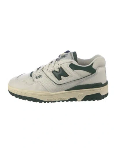 Pre-owned Aime Leon Dore X New Balance Leather Athletic Sneakers In Neutrals