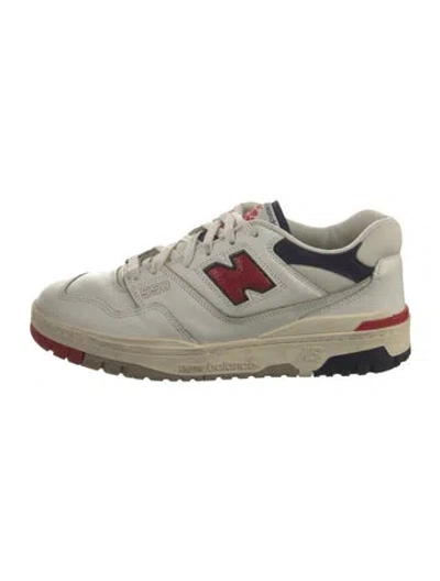 Pre-owned Aime Leon Dore X New Balance Leather Colorblock Pattern Athletic Sneakers In Green