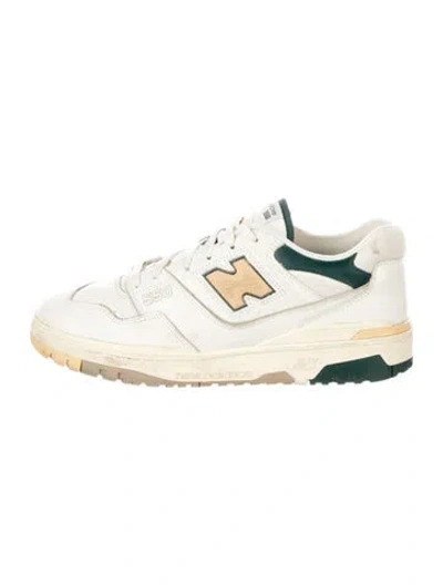 Pre-owned Aime Leon Dore X New Balance Leather Colorblock Pattern Athletic Sneakers In Multi