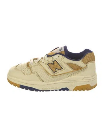 Pre-owned Aime Leon Dore X New Balance Leather Colorblock Pattern Sneakers