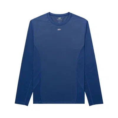 Pre-owned Aimé Leon Dore X New Balance Long-sleeve Racing Tee 'blue Ombre' | Men's Size L