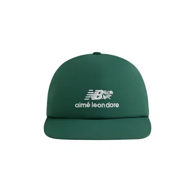 Pre-owned Aimé Leon Dore X New Balance Rc56 Nylon Sport Hat 'pine Grove' | Green | Men's Size Onesize