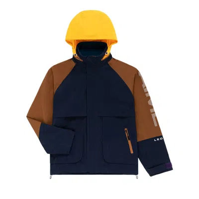 Pre-owned Aimé Leon Dore X New Balance Shell Jacket 'navy' | Multi-color | Men's Size L