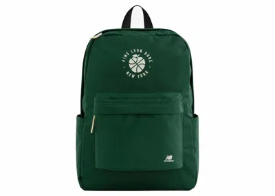 Pre-owned Aimé Leon Dore X New Balance Sonny League Backpack In Green/white