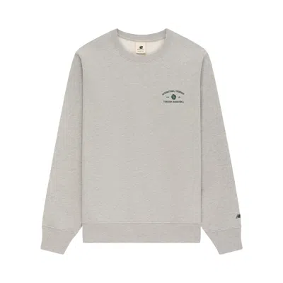 Pre-owned Aimé Leon Dore X New Balance Sonny Ny Iftb Crewneck Sweatshirt 'silver Mix' | Men's Size Xl