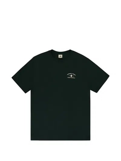 Aimé Leon Dore X New Balance Sonny Ny Logo-print T-shirt In Green
