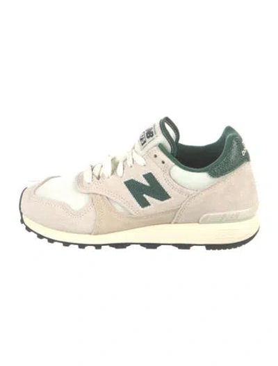 Pre-owned Aime Leon Dore X New Balance Suede Athletic Sneakers In Neutrals